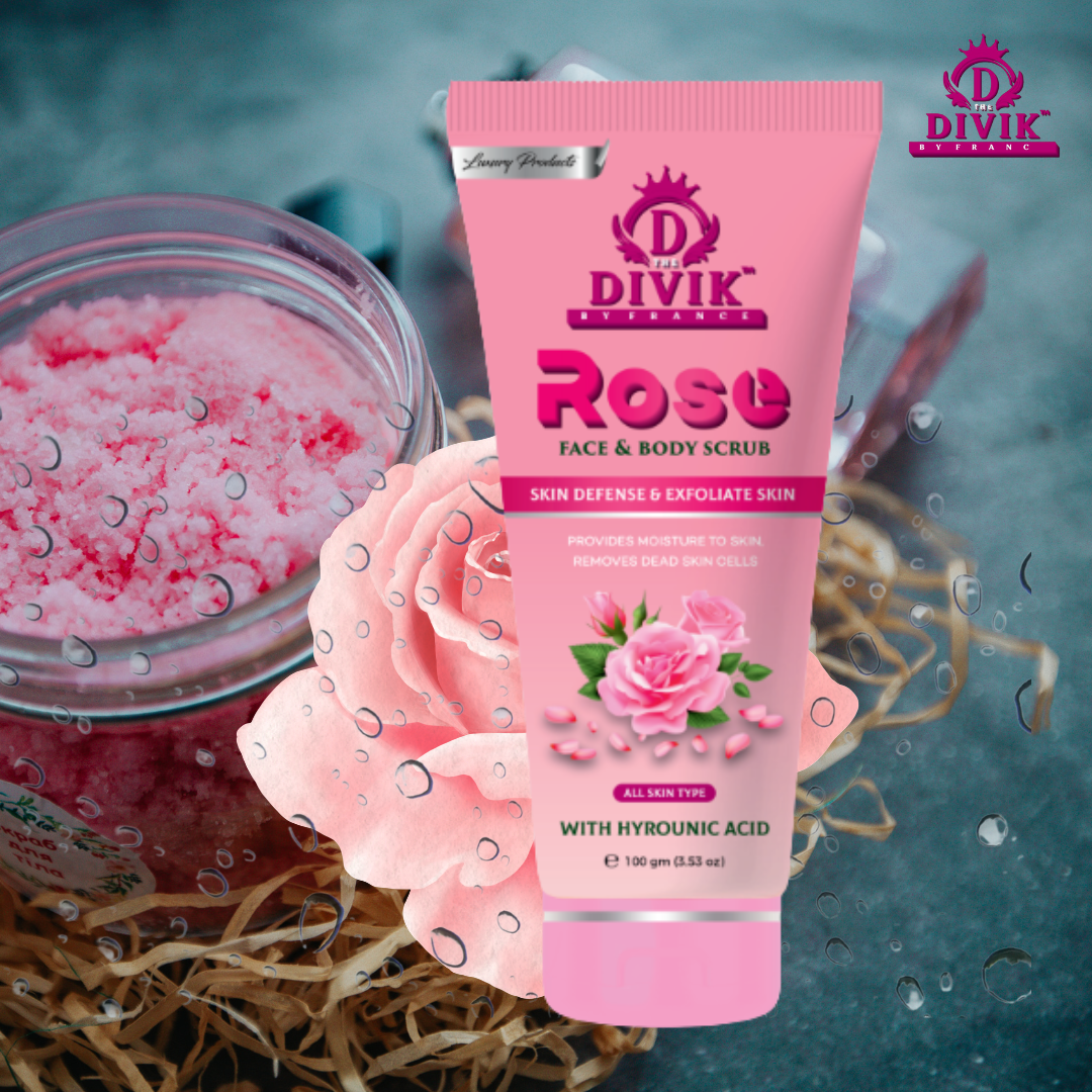 Rose Face and Body Scrub
