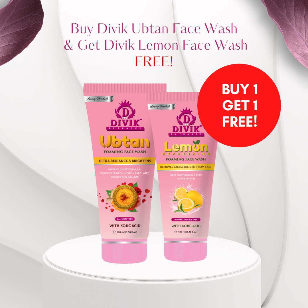 Combo Ubtan and Lemon Foaming Face Wash